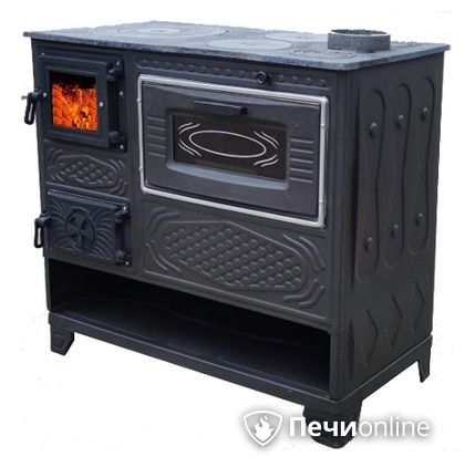 Отопительно-варочная печь МастерПечь ПВ-05С с духовым шкафом, 8.5 кВт в Урае